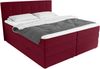 99rooms Dante Boxspringbett Velours KRONOS Rot Taschen-Federung 140x200 cm Bild 5