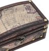 HMF Schatzkiste Handgefertigte Schmuckschatulle aus Holz, dekorative Holzkiste 17 x 10 x 9 cm Kolumbien Bild 5
