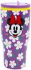Disney Minnie Mouse Thermobecher 640 ml Edelstahl doppelwandiger Trinkbecher mit Trinkhalm Bild 2