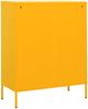 vidaXL Lagerschrank Senfgelb 80x35x101,5 cm Stahl 336155 Bild 4