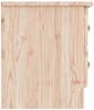 vidaXL Nachttisch ALTA Natur 41x35x41 cm Massivholz Kiefer 353915 Bild 5