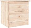 vidaXL Nachttisch ALTA Natur 41x35x41 cm Massivholz Kiefer 353915 Bild 2