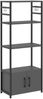 Küchenregal Arhuni 139x56x30 cm Anthrazit [en. casa] Bild 2