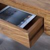 Design Schreibtisch KARA 100cm mit Schublade Konsolentisch massiv Sheesham Bild 3