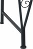 vidaXL Baumbank 8-Sitzanzahl Ø 160x89 cm Stahl Schwarz Rund 42029515 Bild 2