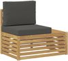 vidaXL Outdoor-Sofagarnitur 4 Stück 3392462 Bild 3