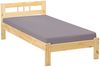 Bett Einzelbett JANA Kiefer Massivholz 90 x 200 cm natur lackiert Bild 5