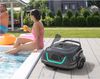 WYBOT Poolroboter A1 Kabelloser Pool-Saugroboter, zur Bodenreinigung, 120 Min. Laufzeit, Zyklus-Timer für automatische Reinigung ohne App Bild 2