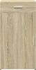 vidaXL Sideboard Sonoma-Eiche 50x42,5x93 cm Holzwerkstoff 846294 Bild 4