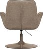 Sessel Marten aus Webstoff, höhenverstellbar und gepolstert, moderner Stil, Farbe Sand Bild 3