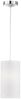 Fischer & Honsel 60578 Pendelleuchte Thor 1-flammig Chrom Weiss mit Dekor E27 Bild 2