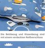 TupTam Kinderbettwäsche TupTam Kinder Bettwäsche Gemustert 2-Teilig Wendebettwäsche Bild 2