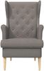 vidaXL Sessel Taupe Stoff 42029923 Bild 2