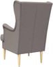 vidaXL Sessel Taupe Stoff 42029923 Bild 4