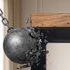 CLP Beistelltisch Manteo Tischplatte aus Eichenholz Metallgestell pulverbeschichtet,46x25x67 cm Bild 4
