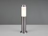 Moderne LED Sockelleuchte aus Edelstahl in Silber, Höhe 45cm Bild 3
