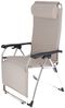 Relaxliege Amida XXL aus Aluminium, Taupe Bild 2