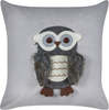 Kissen 2er Set Für Kinder OPHRYS Samtstoff 45 x 45 cm Grau Bild 4