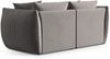 Micadoni Sofa Chris 3-Sitzer Samt Grau Bild 3