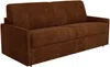 Vente-unique - CALIFE Sofa Stoff Rot - B 223 cm94 cm x H 85 cm x L 150 cm Bild 4