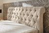 Jockenhöfer 'Scarlett' Boxspringbett, 180x200 cm, Chenille Beige Bild 3