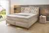 Jockenhöfer 'Scarlett' Boxspringbett, 180x200 cm, Chenille Beige Bild 2