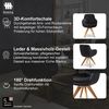 Musterring Esszimmerstuhl Tavia (Set, 2 St), Stativgestell Eiche Bianco, Drehfunktion optional, diverse Farben Bild 3