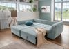 Stylisches Ecksofa Agira mit Schlaffunktion in elegantem Cord Stoff – Verschiedene Farben erhältlich Bild 2
