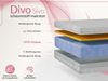 Schaummatratze mit abnehmbarer Abdeckung, Höhe 22 cm, Kaltschaum Matratze H2, Antiallergischer Bezug, Visco Schaum - 120 x 200 cm - DIVO - SIVO Bild 3