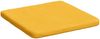 vidaXL Sitzkissen 4 pcs Helles Gelb 40 x 40 x 3 cm Cordstoff 42015230 Bild 5