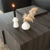 HOME DELUXE Couchtisch mit Schwebeeffekt NAYELI – 96 x 96 cm Dunkelbraun Bild 4