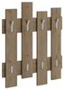 Decortie Wandgarderobe Wave, Aufhänger/ Hänger, 64 x 4 x 81 cm Bild 4