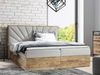 Boxspringbett Worik VII, Hellgrau, 140x200 cm Bild 2