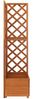 vidaXL Eck-Spalier mit Pflanzkasten 40x40x150cm Massivholz Tanne 316411 Bild 2