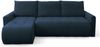 Selsey 'Timmone' Ecksofa mit Schlaffunktion & Bettkasten, Chenille, Universal, Dunkelblau Bild 5