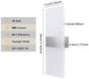 Ophy Wandleuchte 2er-Set moderne minimalistische Acryl-Wandleuchte, 12 W, für Wohnzimmer, Flur & Schlafzimmer Bild 4
