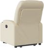 vidaXL Relaxsessel mit Aufstehhilfe Elektrisch Creme Stoff 3204629 Bild 5