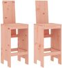vidaXL Barhocker 2 Stk. 40x42x120 cm Massivholz Douglasie 825357 Bild 2