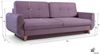 Sofa Designersofa ARLET 3-Sitzer in Stoff Abriamo Creme Bild 5