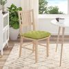 vidaXL Sitzkissen 4 pcs Hellgrün 40 x 40 x 6 cm Stoff 42015156 Bild 4