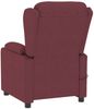 vidaXL Massagesessel Weinrot Stoff 339061 Bild 5