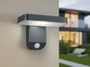 LED Solar Wandleuchte, Bewegungsmelder, H 12 cm, ESQUEL Bild 5