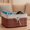 Relaxdays Aufbewahrungskorb Set aus Bambus Bild 3