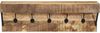 vidaXL Garderobenständer Braun 73 x 19 x 23 cm Massivholz Mango 4102745 Bild 4
