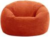 Icon Kingston Sitzsack Cord, Orange, Sitzsack Erwachsene mit Füllung, Bean Bag, Cord Sessel, Lounge Sessel, Lounge Stuhl, Schlafzimmer, Wohnzimmer, Wohnzimmer Möbel Bild 4