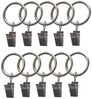 BASIT Gardinenring Metallringe mit Metallklemmen C18, für 19 und 20 mm Gardinenstangendurchmesser geeignet, (10-St) Bild 3