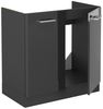 Spülenunterschrank R-Line Anthrazit Hochglanz 80 cm AP Marmor Vicco Bild 4