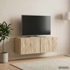 vidaXL Wandmontierter TV-Schrank 59,5 x 41 x 30 cm Sonoma-Eiche 898847 Bild 3