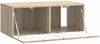 vidaXL Wandmontierter TV-Schrank 59,5 x 41 x 30 cm Sonoma-Eiche 898847 Bild 2