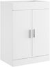 vidaXL Badunterschrank Weiß 78,5 x 37,5 x 81 cm Holzwerkstoff 890688 Bild 2